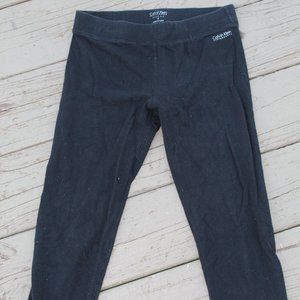 CALVIN KLEIN Capri Black Leggings Size S